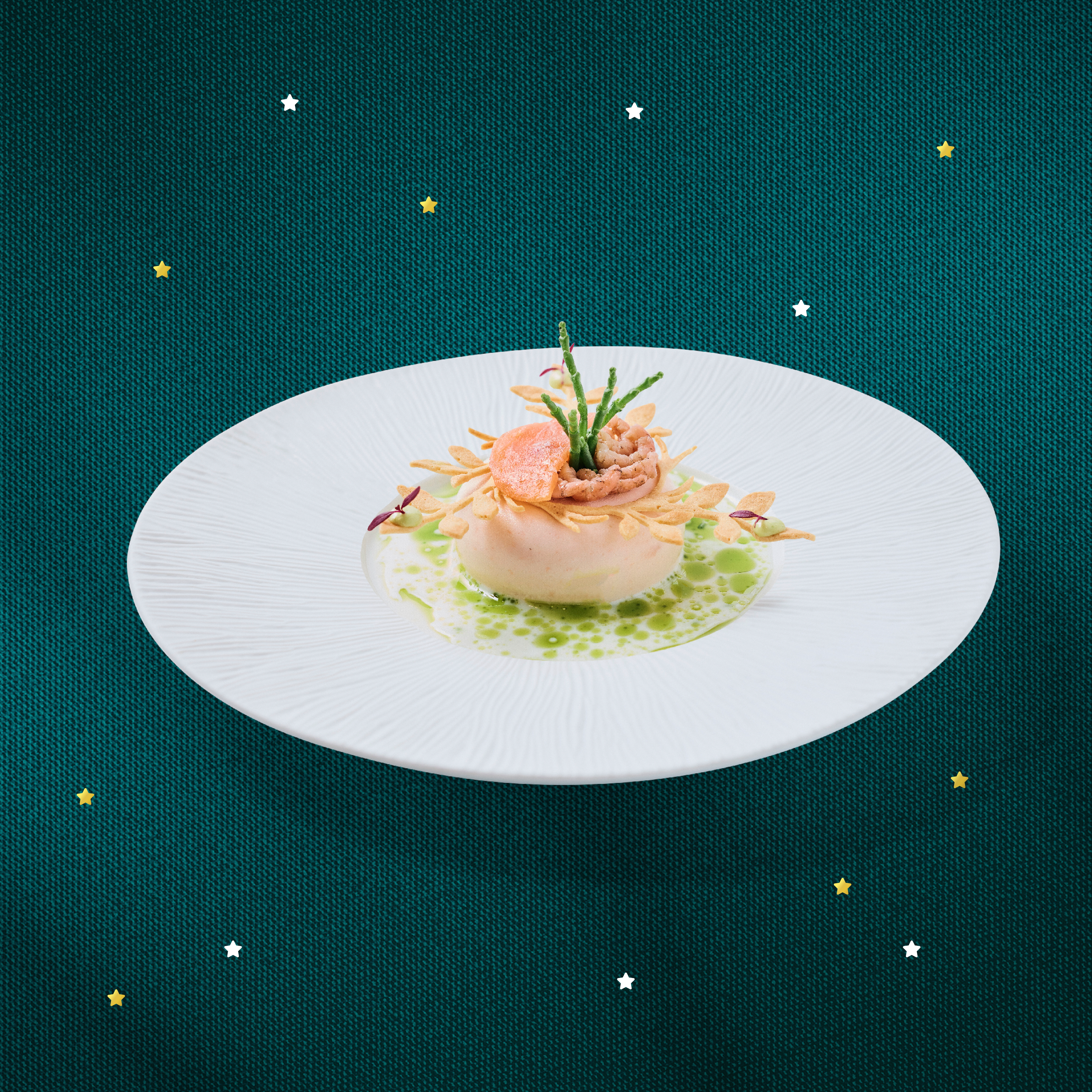 Mousse van gerookte zalm