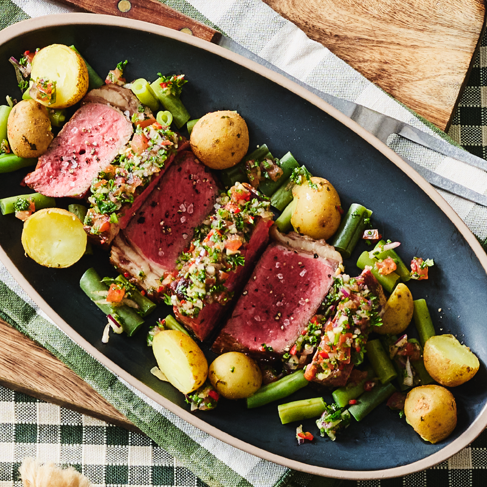 Entrecote met chimichurri